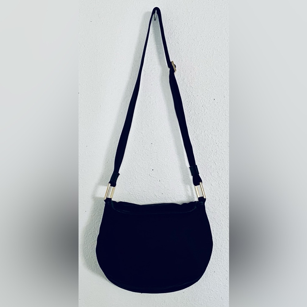 Tory Burch Black Nylon Crossbody Bag Gold hardware - Picture 3 of 12
